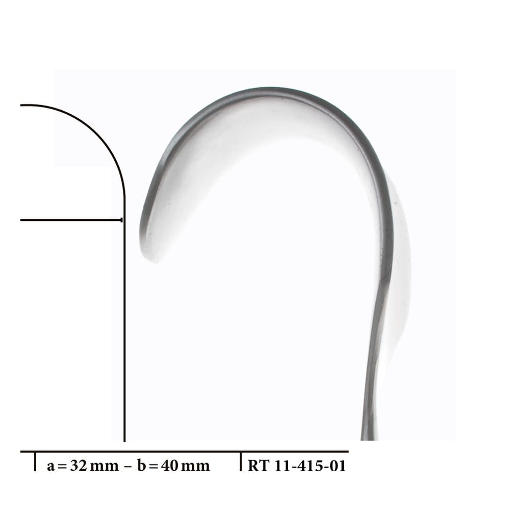 Fritsch a = 45mm ? b = 75 mm RETRACTORS - Wound Retractors 1 Fritsch a = 45mm ? b = 75 mm RETRACTORS – Wound Retractors