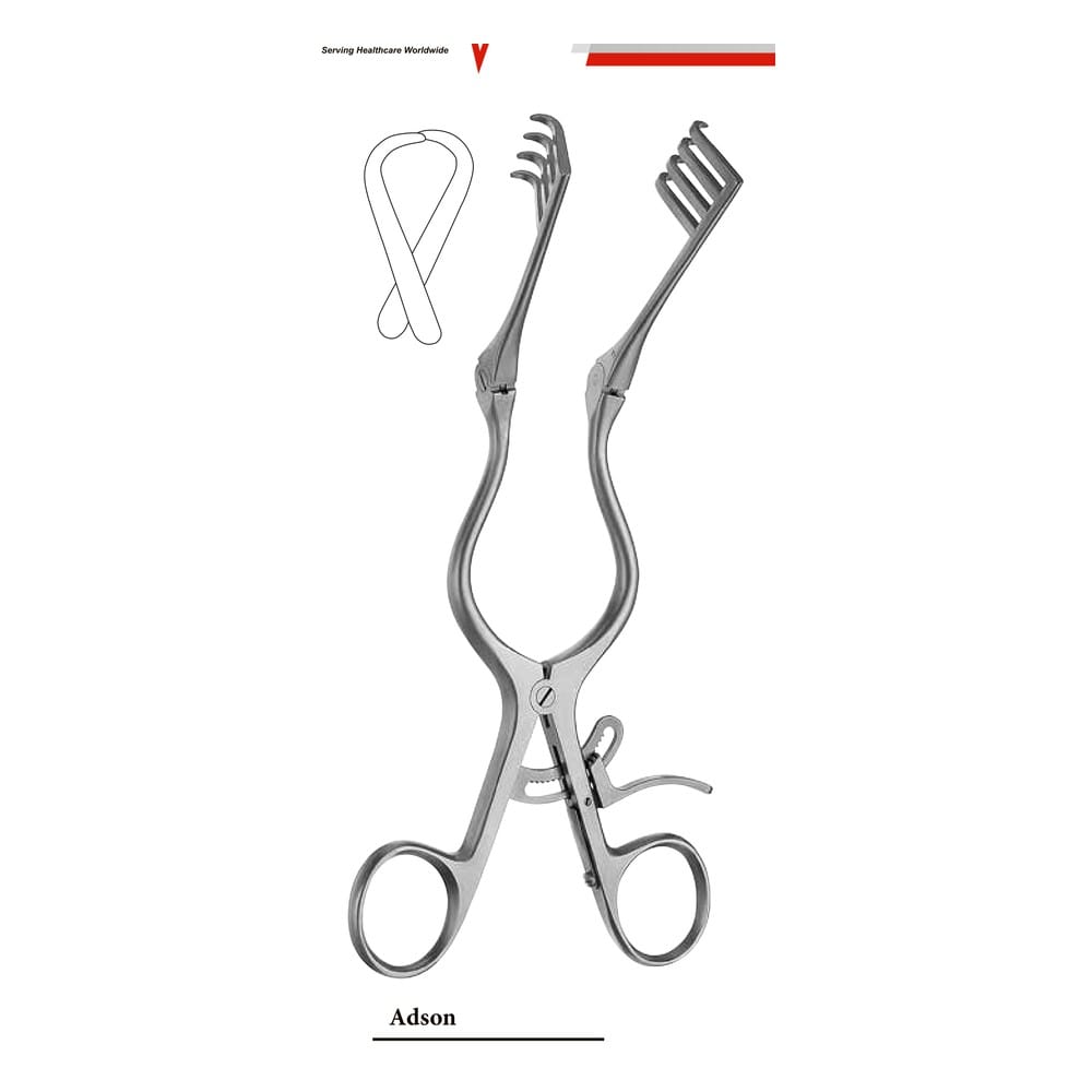 ADSON-BABY Semi-sharp Self-retaining Retractors 1 ADSON-BABY Semi-sharp Self-retaining Retractors