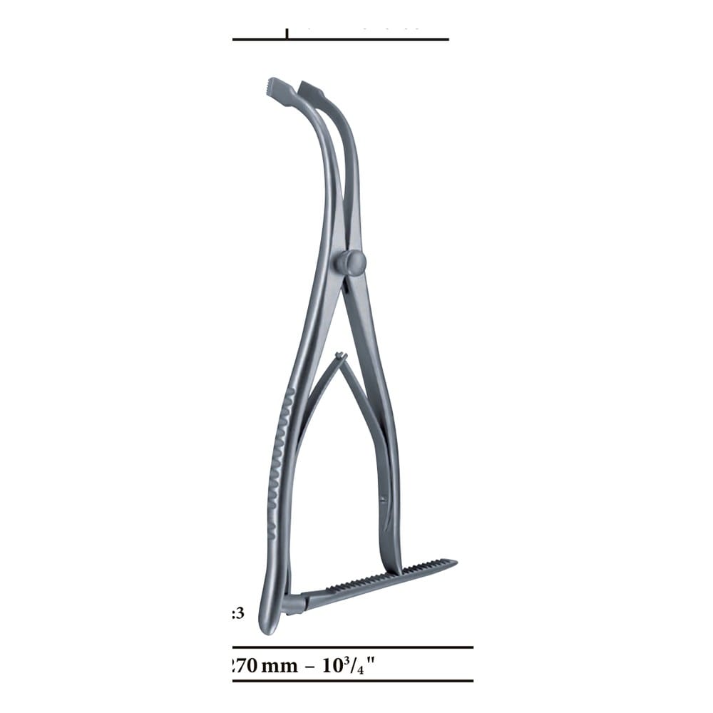 Cloward x = 45 mm, blunt Laminectomy Retractors 1 Cloward x = 45 mm, blunt Laminectomy Retractors