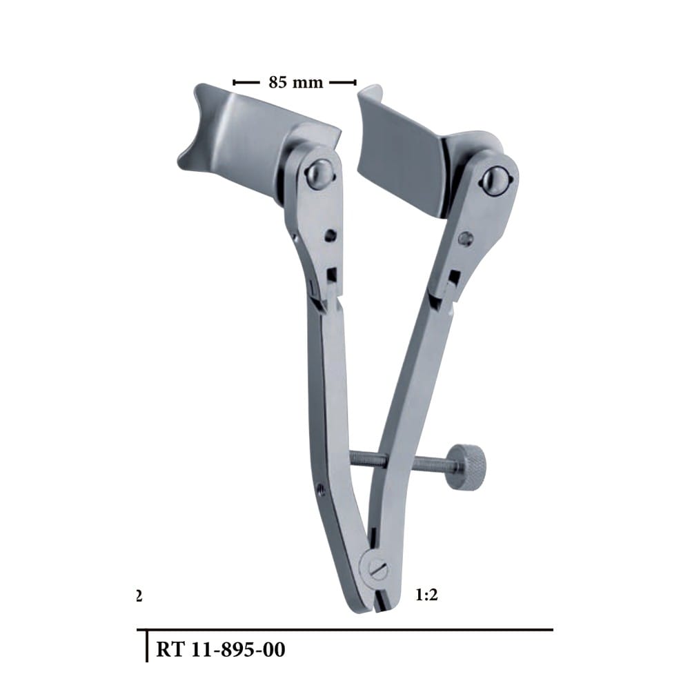a = 60 mm ? b = 23 mm, blunt Laminectomy Retractors 1 a = 60 mm ? b = 23 mm, blunt Laminectomy Retractors