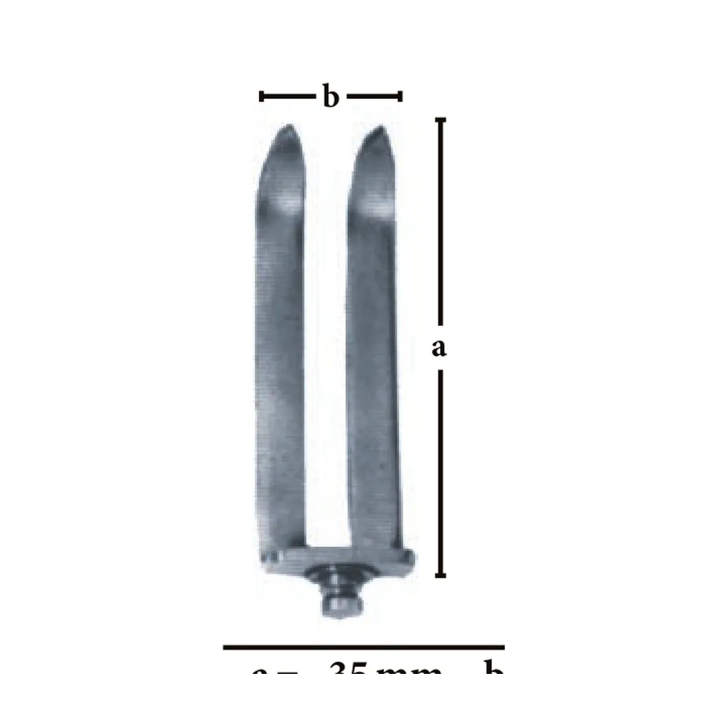 a = 60 mm ? b = 22 mm Laminectomy Retractors 1 a = 60 mm ? b = 22 mm Laminectomy Retractors
