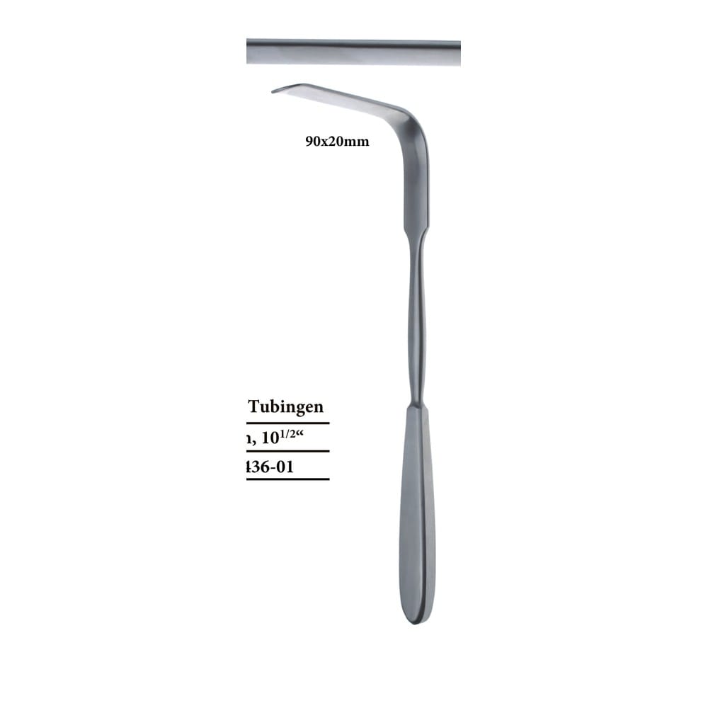 Modell Tubingen x = 90 x 20 mm RETRACTORS - Wound Retractors 1 RT 11-436-01