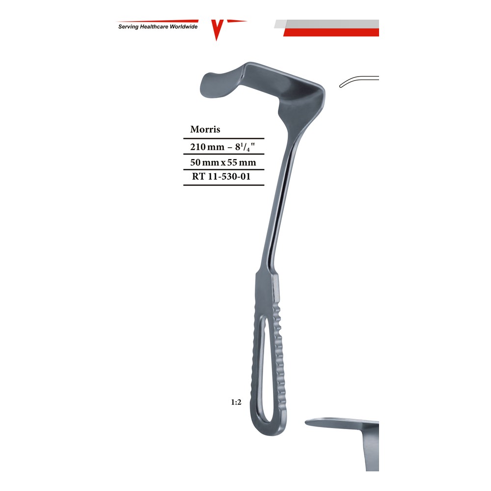 Morris x = 50 mm x 55 mm RETRACTORS - Wound Retractors 1 RT 11-530-01