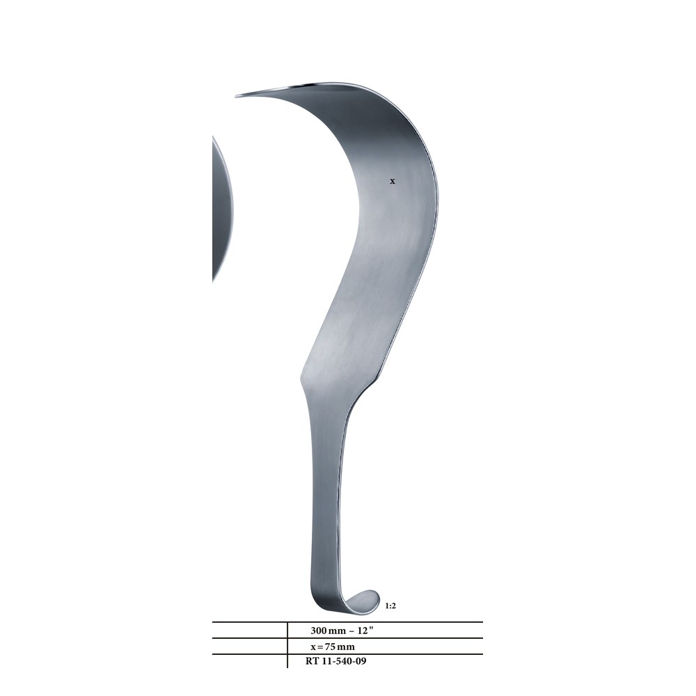 Deaver 75mm x 300mm Wound Retractor 1 RT 11-540-09