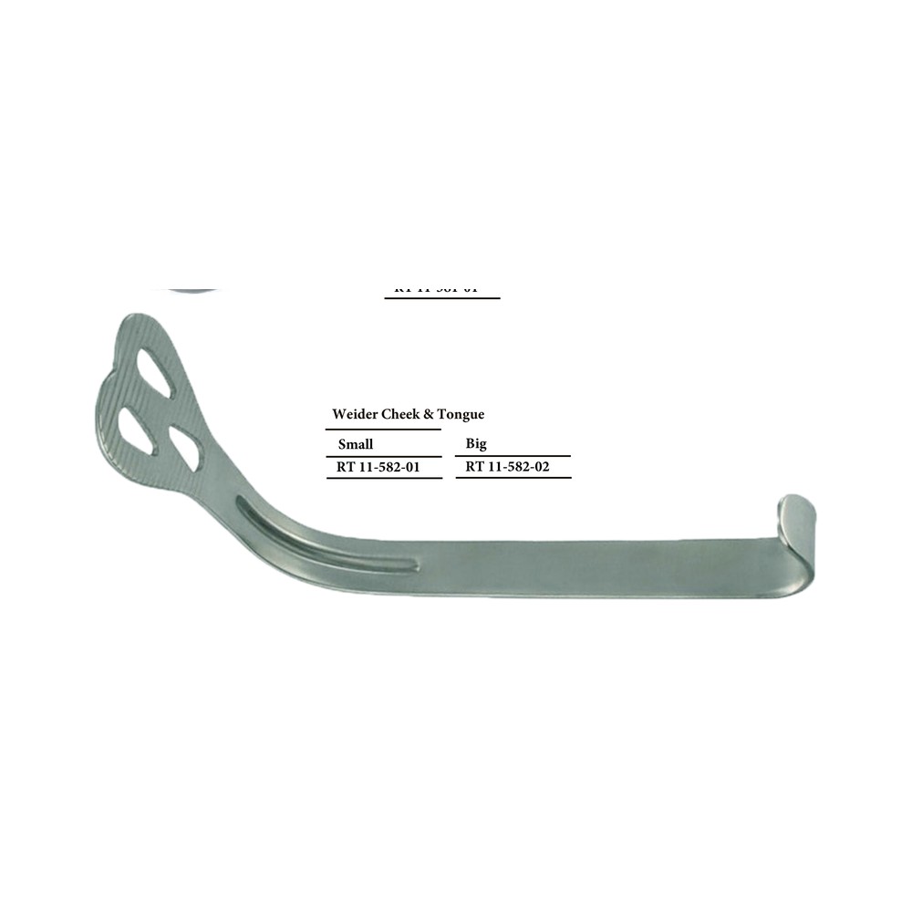 Weider Cheek & Tongue Big Cheek and Mouth Retractors 1 RT 11-582-02