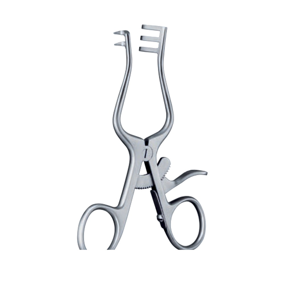 Weitlaner-Loktite a = 26 mm ? b = 21 mm, sharp Self-retaining Retractors 1 RT 11-650-05