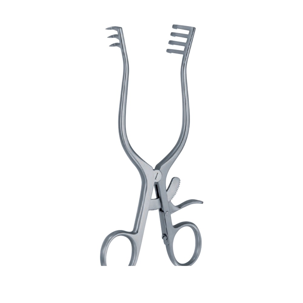 Weitlaner-Loktite a = 26 mm ? b = 21 mm, semi sharp Self-retaining Retractors 1 RT 11-654-05