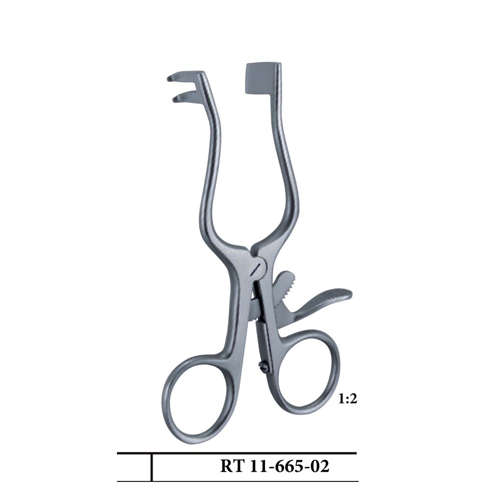 Plester right, blunt Self-retaining Retractors 1 RT 11-665-02