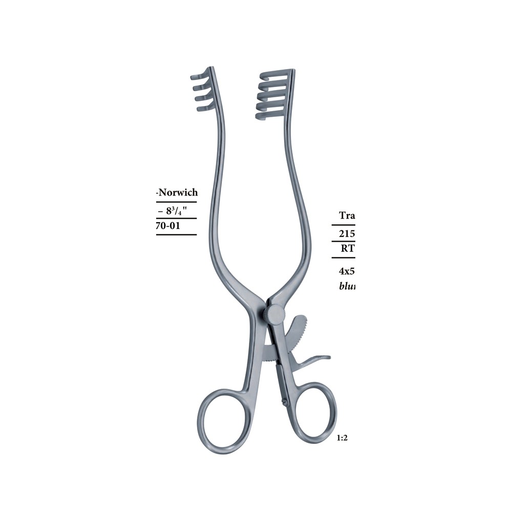 Travers blunt Self-retaining Retractors 1 RT 11-676-01