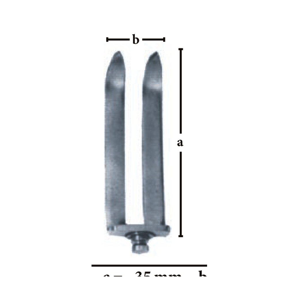 a = 45 mm ? b = 22 mm Laminectomy Retractors 1 RT 11-900-04