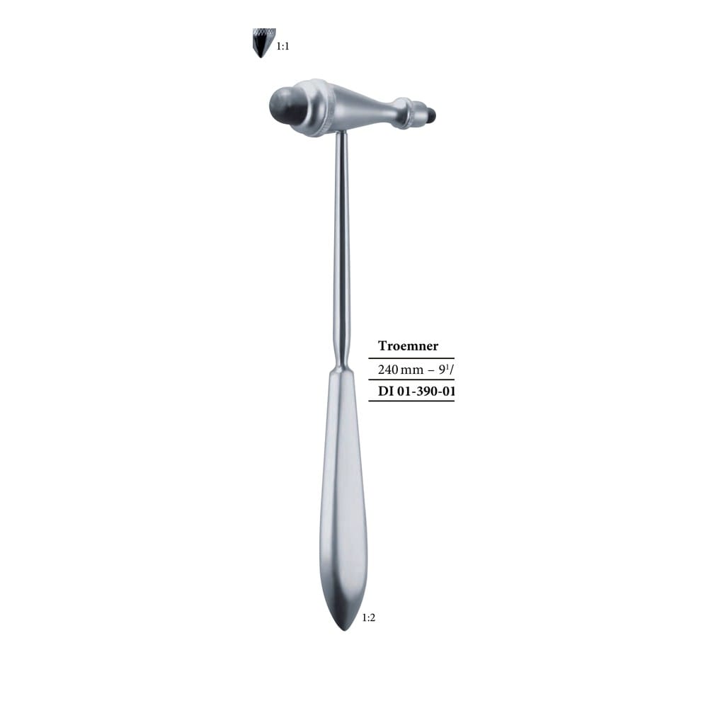 Troemner 240 mm 24 cm DIAGNOSTICS,ANAESTHESIA -PERCUSSION HAMMERS 1 Troemner 240 mm 24 cm DIAGNOSTICS,ANAESTHESIA -PERCUSSION HAMMERS