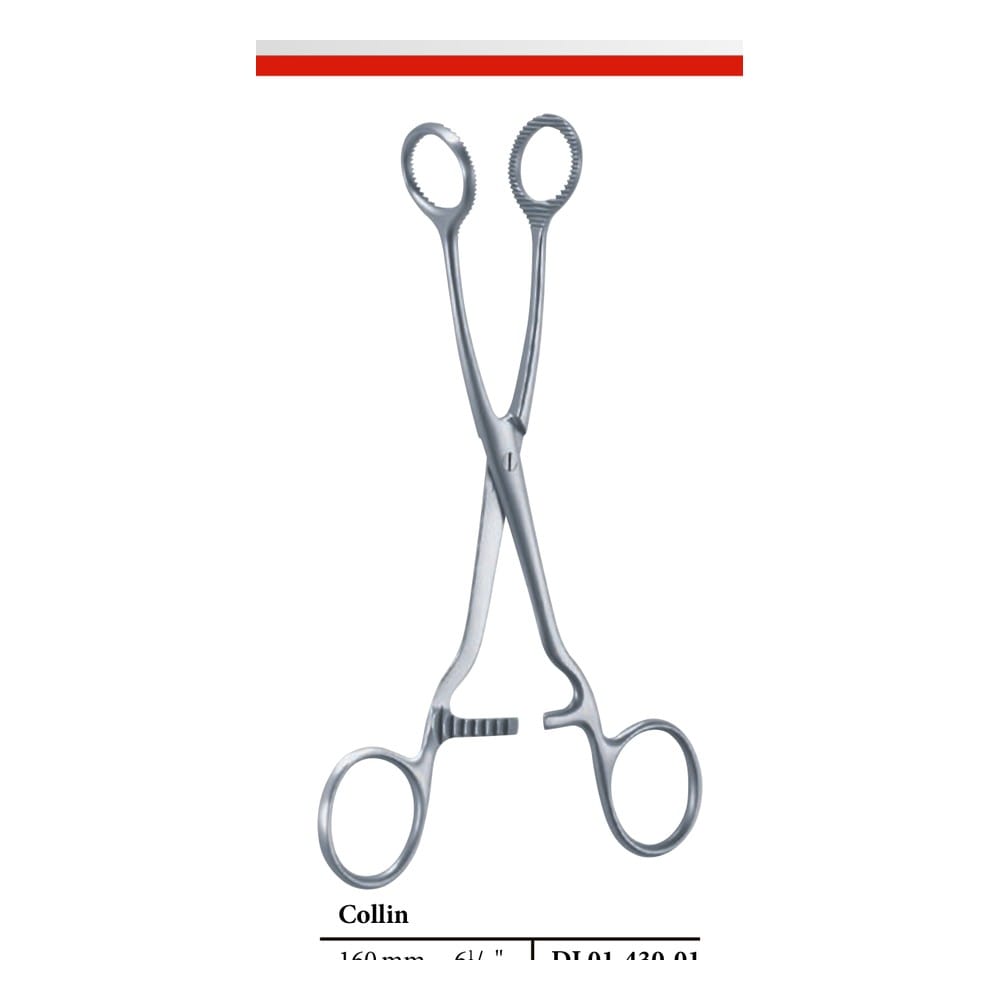 Collin 190 mm 19 cm DIAGNOSTICS, ANAESTHESIA-TONGUE HOLDING FORCEPS 1 Collin 190 mm 19 cm DIAGNOSTICS, ANAESTHESIA-TONGUE HOLDING FORCEPS