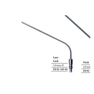 Luer - Lock x =3 mm ASPIRATION, PROBES - SUCTION TUBES
