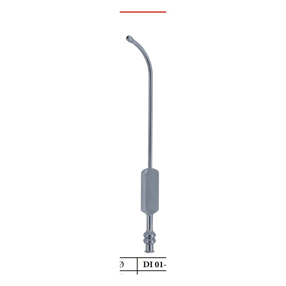 Eicken Suction 2.5mm Slightly Curved — Vocal Cord Surgery 1 Eicken Suction 2.5mm Slightly Curved — Vocal Cord Surgery