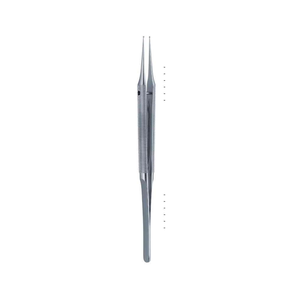 15cm Micro-forceps with round handle 1 15cm Micro-forceps with round handle