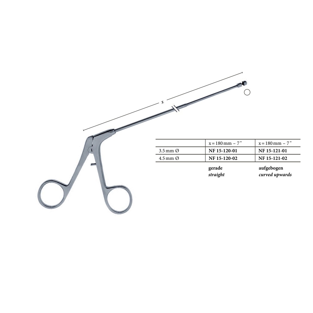 x = 4.5mm, straight 180mm (4 mm) 1 x = 4.5mm, straight 180mm (4 mm)