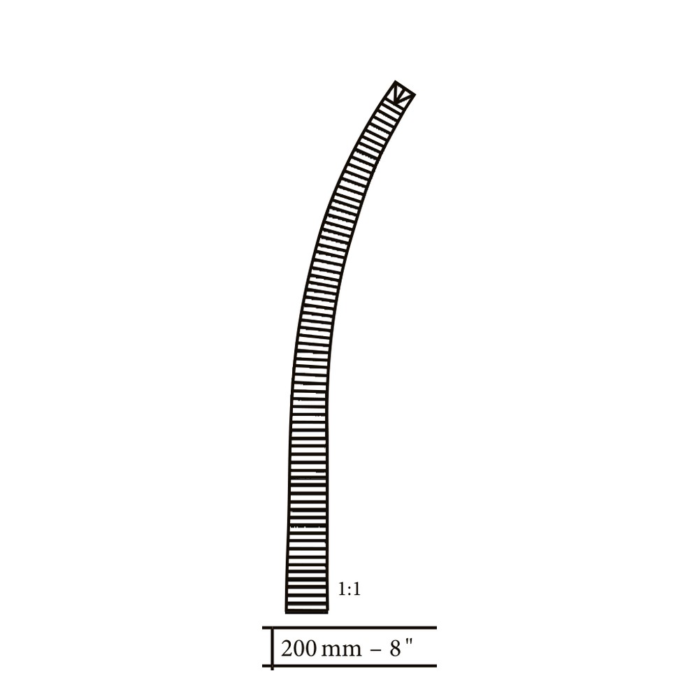 Kocher Hemostatic Forceps — 225 mm (22.5 cm), Pattern 141 1 Kocher Hemostatic Forceps — 225 mm (22.5 cm), Pattern 141