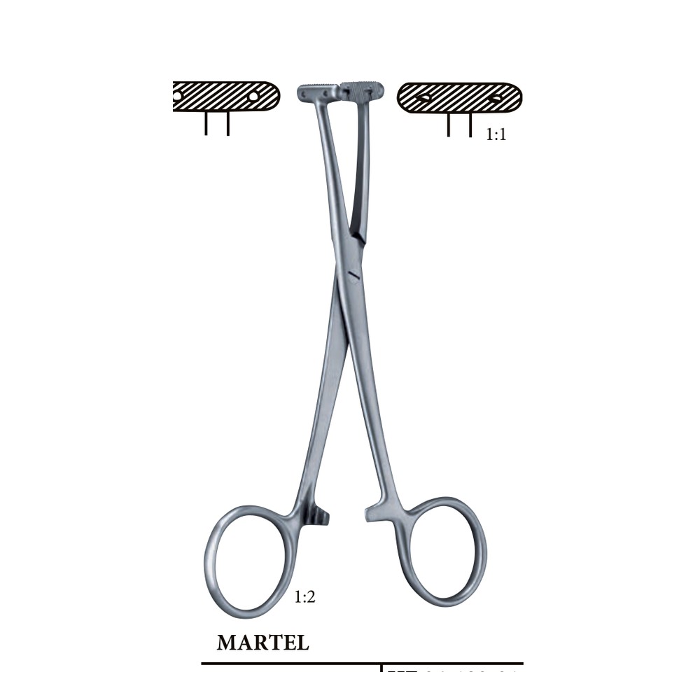 MARTEL 140mm 14cm HAEMOSTATIC FORCEPS 1 MARTEL 140mm 14cm HAEMOSTATIC FORCEPS