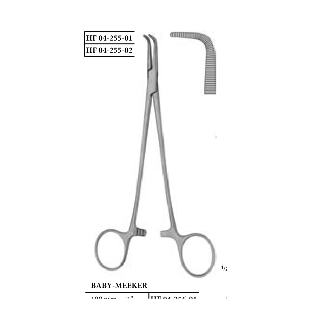 BABY-MEEKER 130mm 13cm HAEMOSTATIC FORCEPS 1 BABY-MEEKER 130mm 13cm HAEMOSTATIC FORCEPS