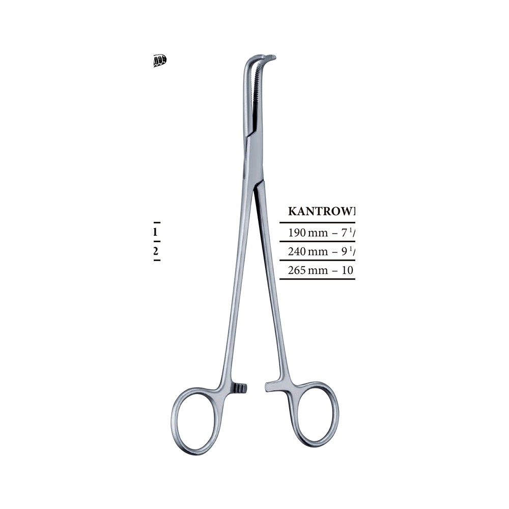KANTROWITZ 240mm 24cm Dissecting and ligature forceps 1 KANTROWITZ 240mm 24cm Dissecting and ligature forceps