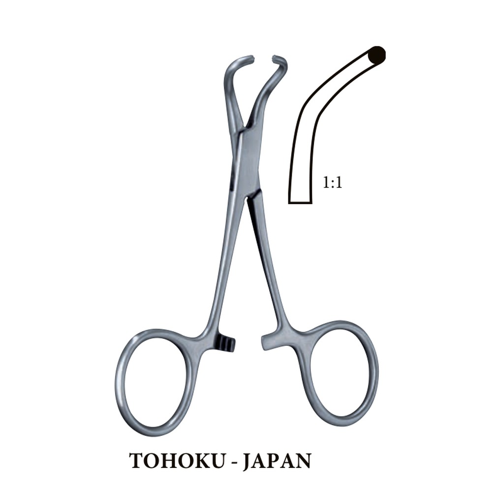 TOHOKU - JAPAN 100mm 10cm Towel forceps 1 TOHOKU – JAPAN 100mm 10cm Towel forceps