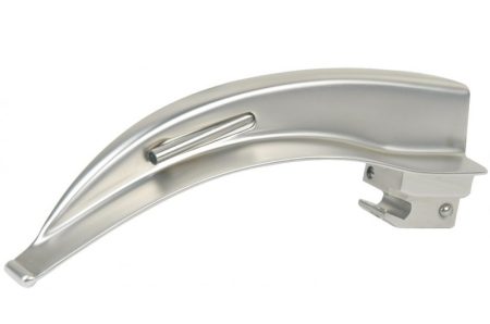 Macintosh Fiber Optic Laryngoscope Blades Without Screws