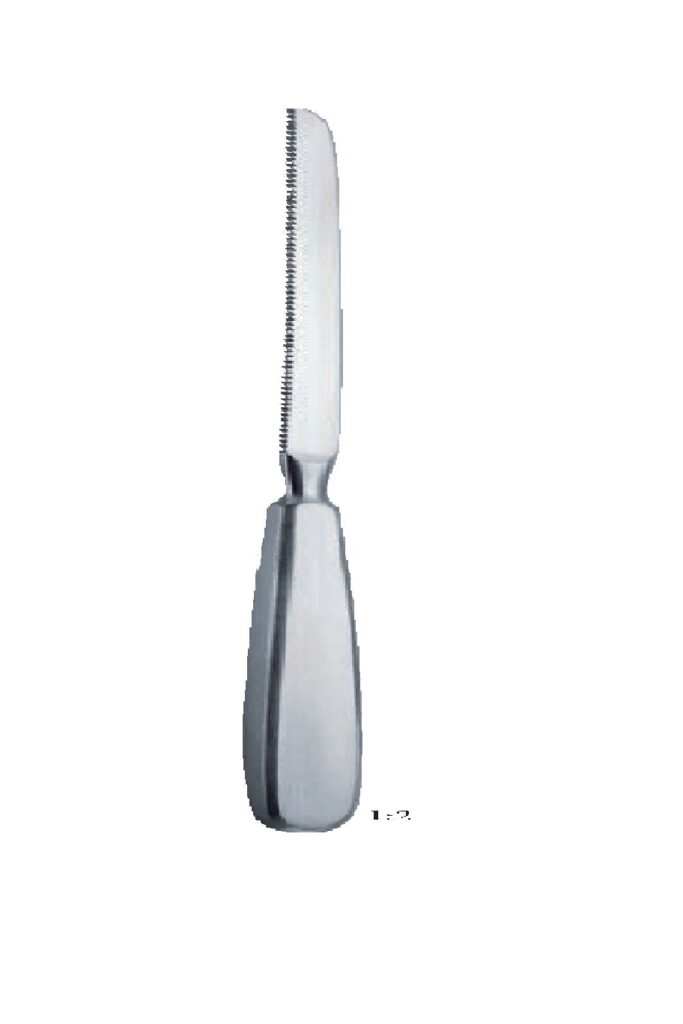 Langenbeck Amputation Saw 230mm 1 LANGENBECK 230mm - 9" Amputating and resection saws