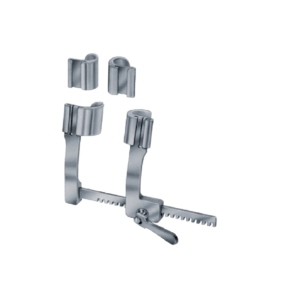 De Bakey 200mm with 2 pairs of interchangeable blades, stainless steel Rib retractors