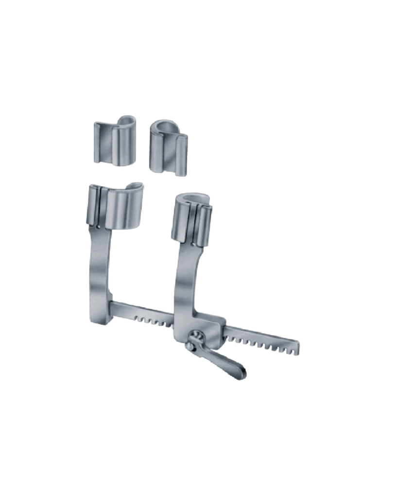 De Bakey 200mm Rib Retractors with Interchangeable Blades
