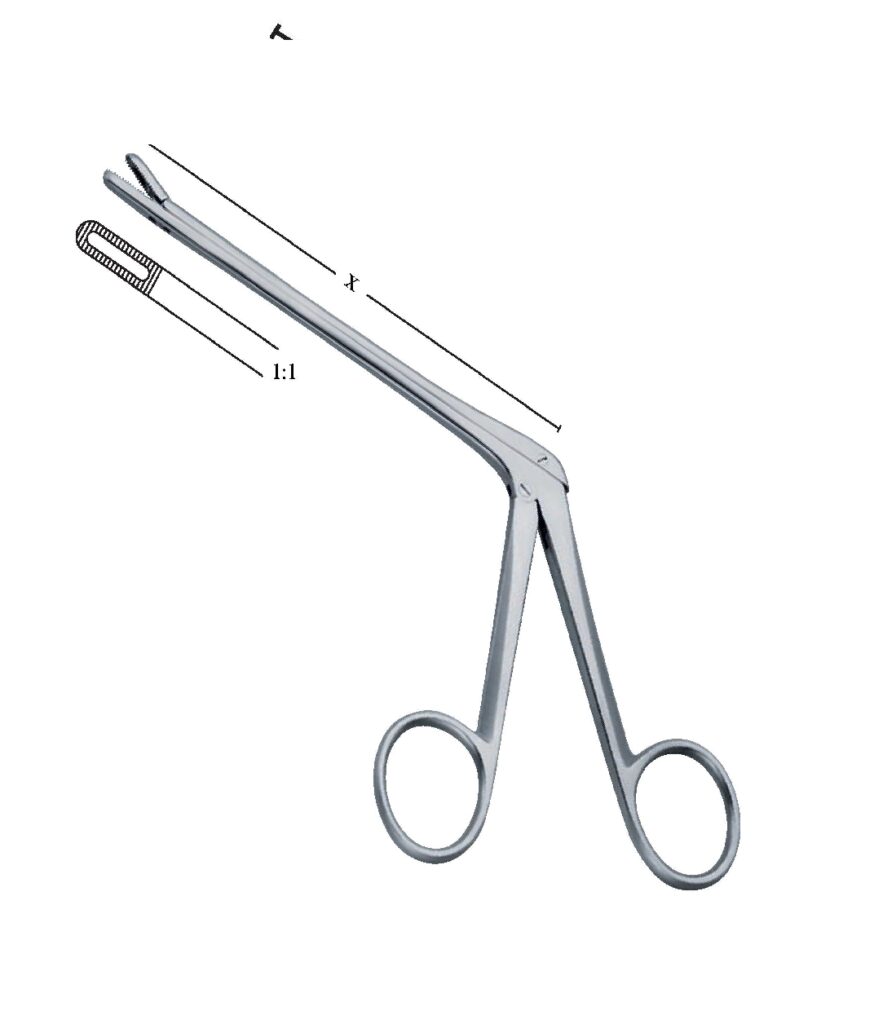 SCHLESINGER 190 mm - 7 1/2 '' Laminectomy rongeurs 1 SCHLESINGER 190 mm - 7 1/2 '' Laminectomy rongeurs