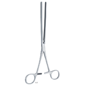 Mayo-Robson 250 mm - 9 3/4 '' clamp forceps