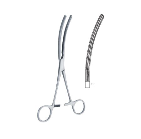 Doyen 140Mm - 5 1/2 '' Clamp Forceps
