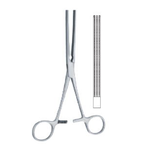 Doyen 180mm - 7 '' clamp forceps