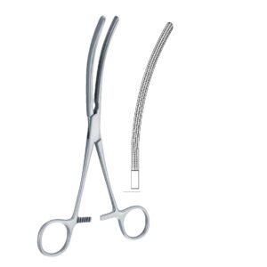 Doyen 210mm - 8 1/4 clamp forceps