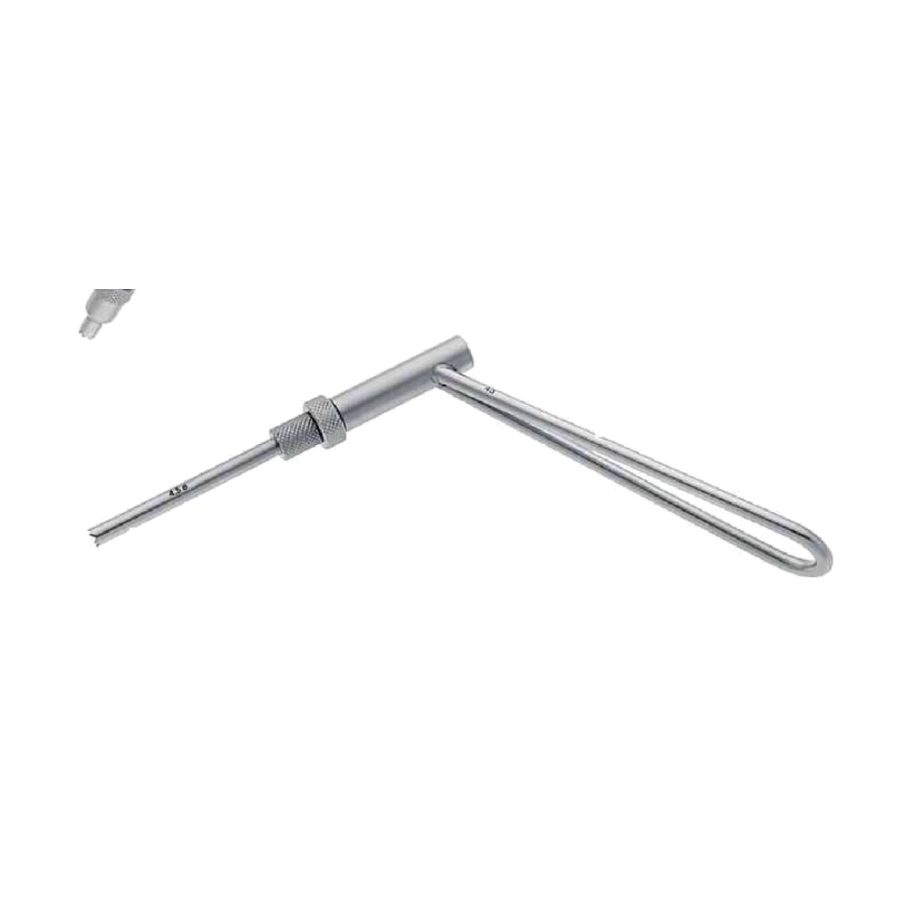x= 3.2 x 4.5 mm, Drill guide with insert - Drills guide 1 AO 14-415-01