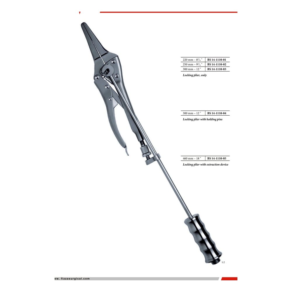 Locking plier, only 250 mm - Technical Forceps 1 Locking plier, only 250 mm – Technical Forceps