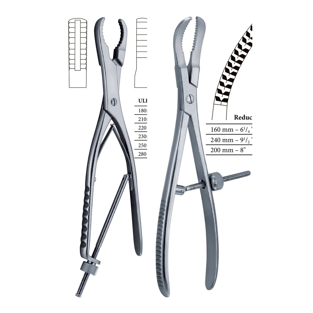 ULRICH 220 mm - Bone Holding Forceps 1 BS 14-998-03