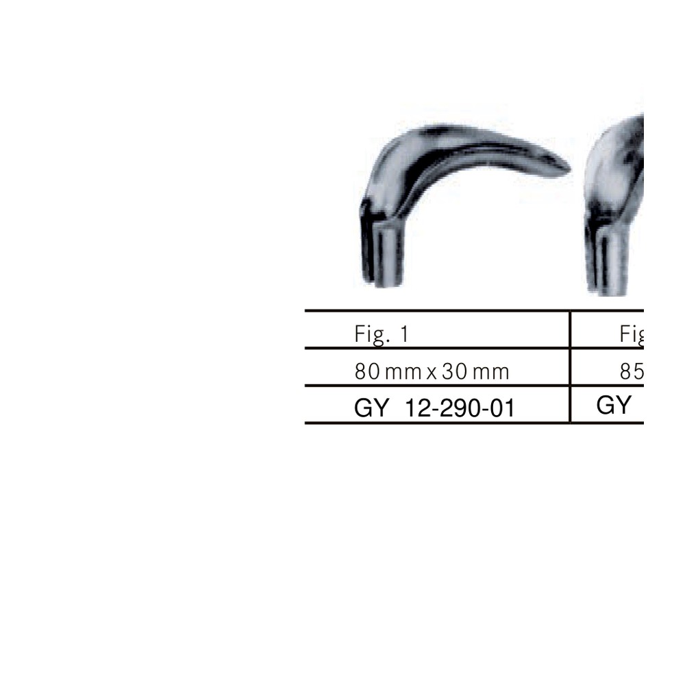80 mm x 30 mm 85 mm x 35 mm Scherback 1 GY 12-300-00