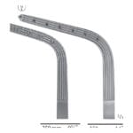 BURKE Parametrium clamp, long jaw part 350mm (35cm) Klemmen – Forceps GY 12-331-04