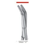 KIEBACK Parametrium scissors 350mm (35cm) Uterine sounds GY 12-332-02