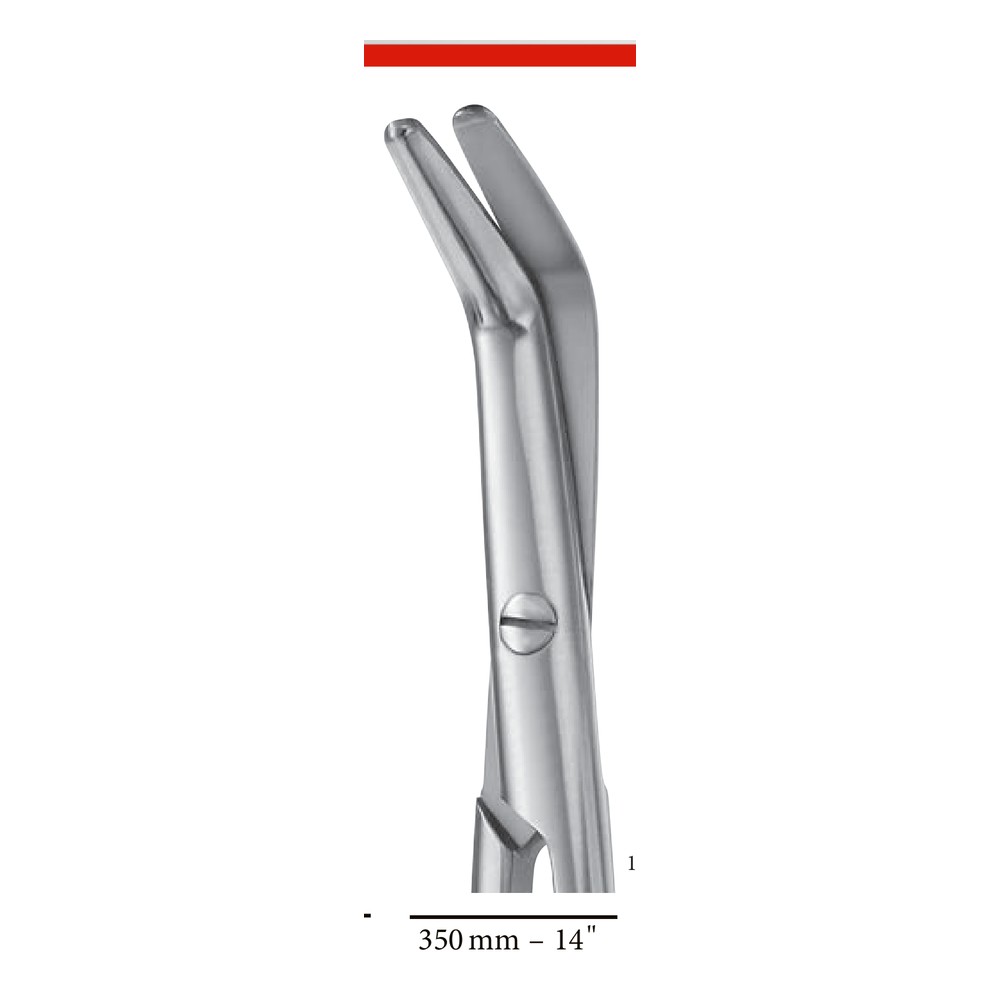 KIEBACK Parametrium scissors 350mm (35cm) Uterine sounds 1 GY 12-332-02
