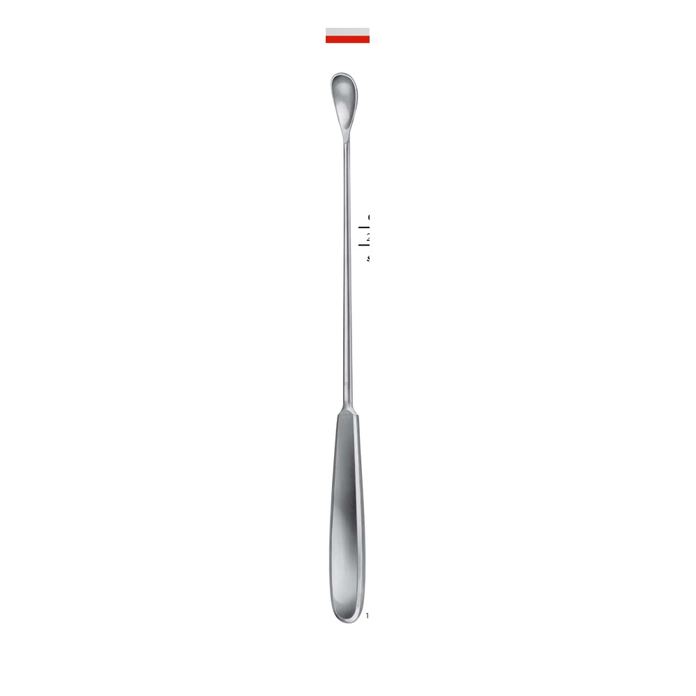 Simon sharp, rigid 250mm (25cm) Uterine spoons 1 GY 12-630-06