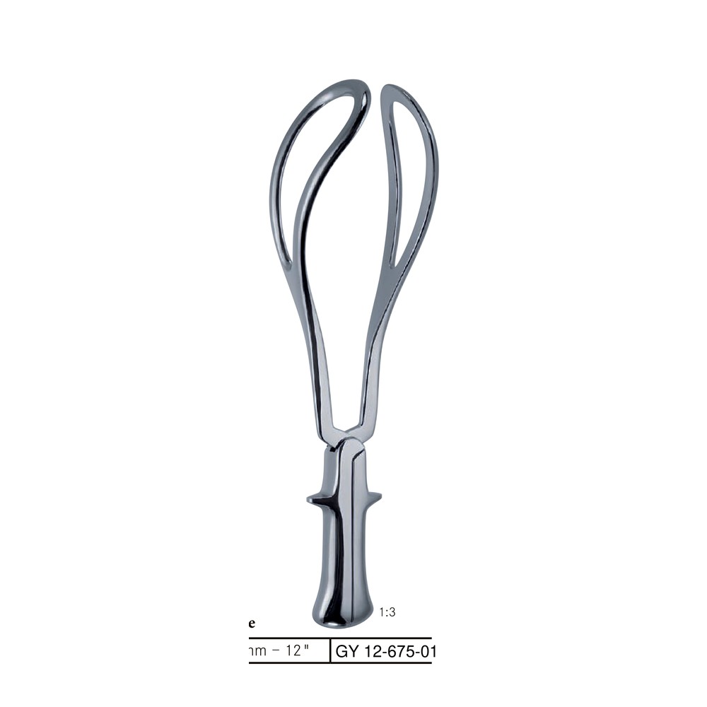 DeLee 300mm (30cm) Obstetrical Forceps 1 GY 12-675-01