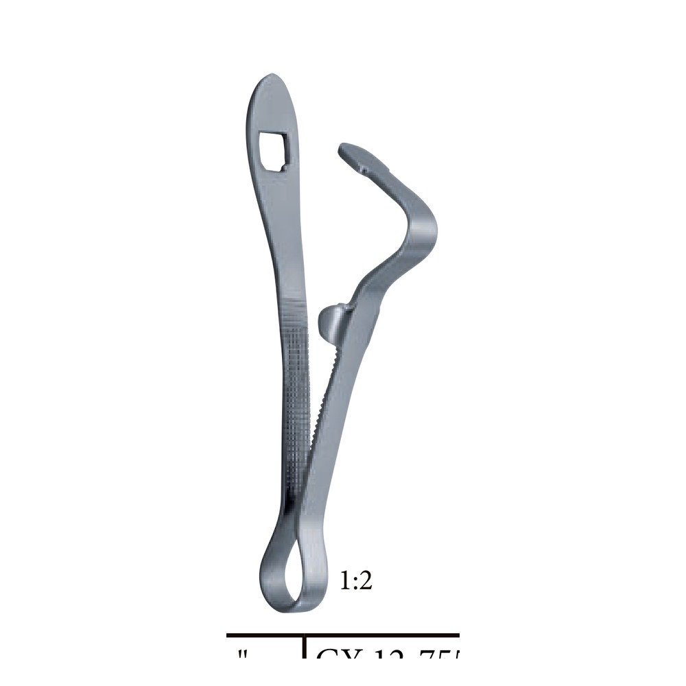 Collin 90mm (9.0cm) Umbilical cord clamps 1 GY 12-755-01