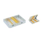 For 16 Instruments with partition plate X = 280x183x32 mm Instruments Cassettes IC 18-115-01