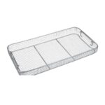 Crimped Wire Mesh Baskets with Tilt Handles X = 240X250X100 mm Crimped Wire Mesh Baskets with Tilt Handles MT 18-220-15