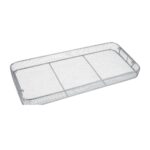 Classic Crimped Wire Mesh Baskets, Tilted Handles X = 105X240X70 mm Classic Crimped Wire Mesh Baskets, Tilted Handles MT 18-250-04