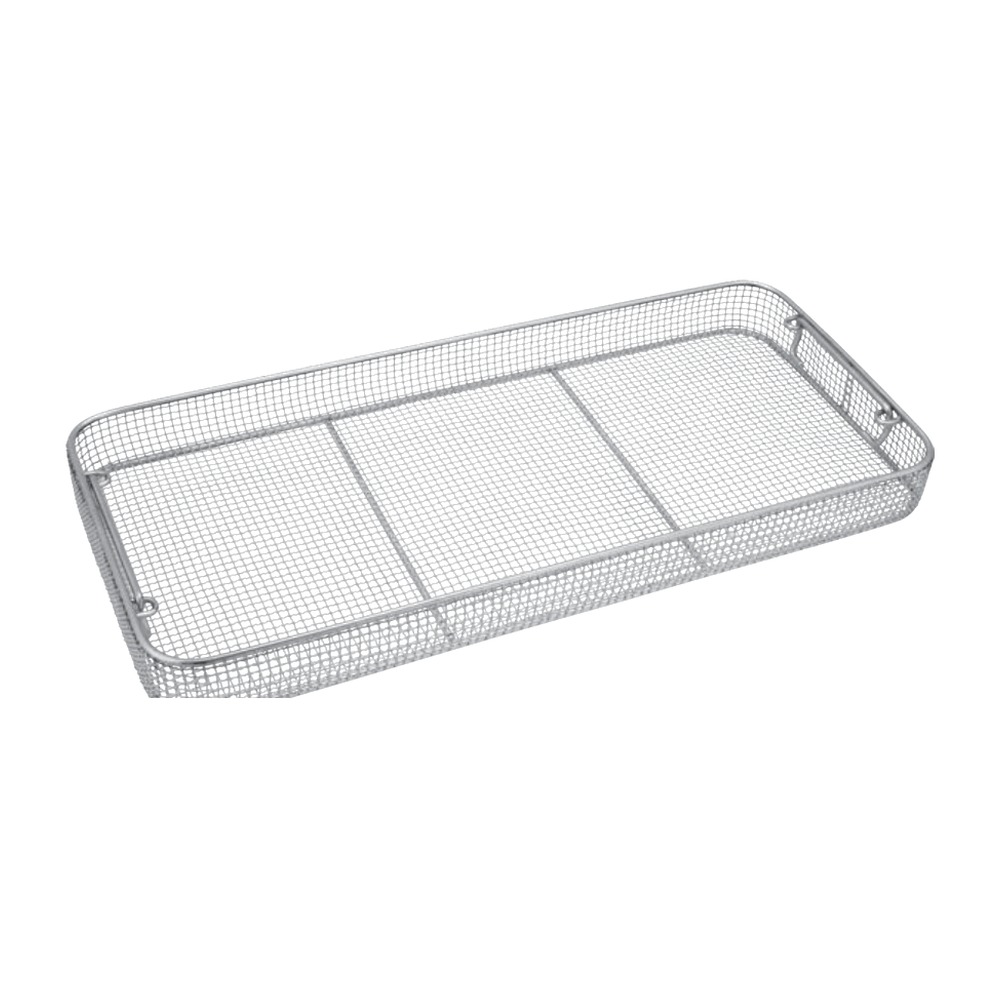 Classic Crimped Wire Mesh Baskets, Tilted Handles X = 240X240X60 mm Classic Crimped Wire Mesh Baskets, Tilted Handles 1 MT 18-250-08
