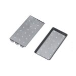 Needle Case Rectagular 1.00 l, x = 65 x 42 x 6 mm, Stainless Steel NC 18-100-02