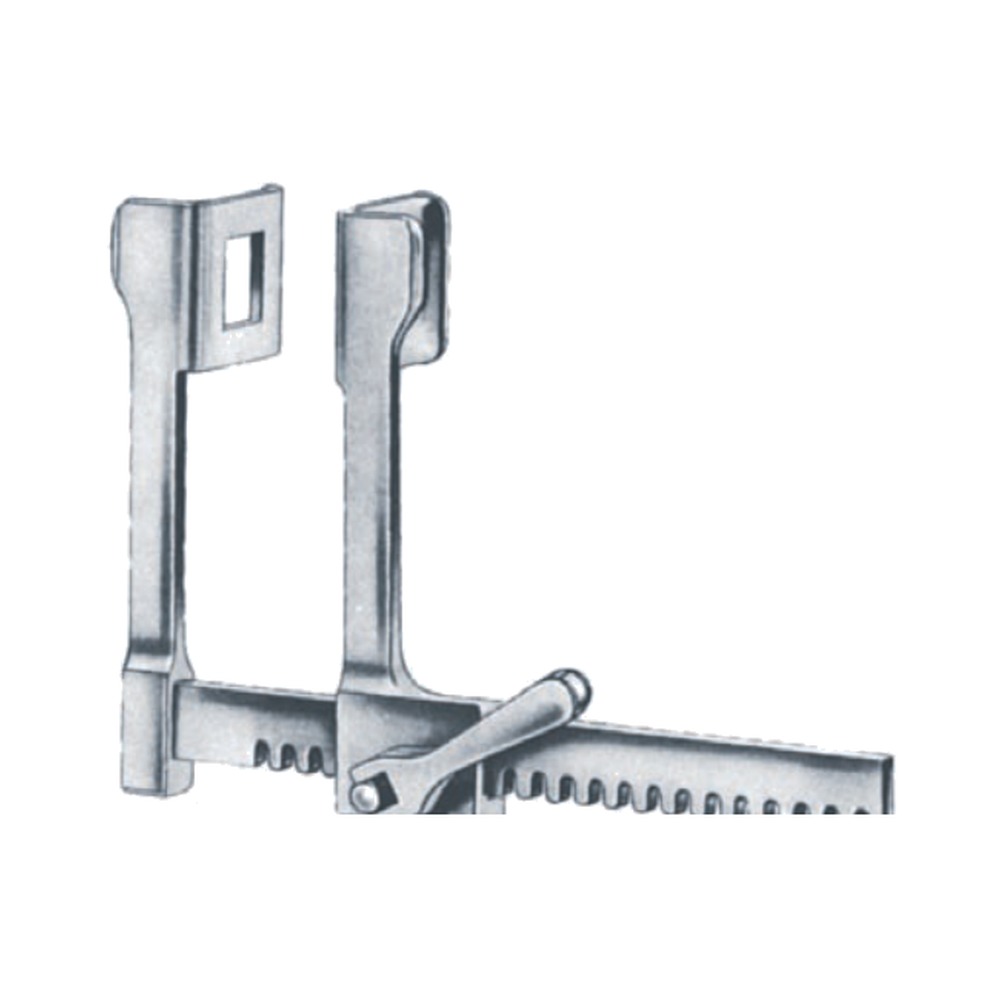 Finochietto-Baby stainless steel Rib retractors 1 RS 09-190-01